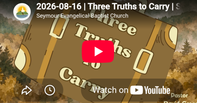 Three Truths to Carry