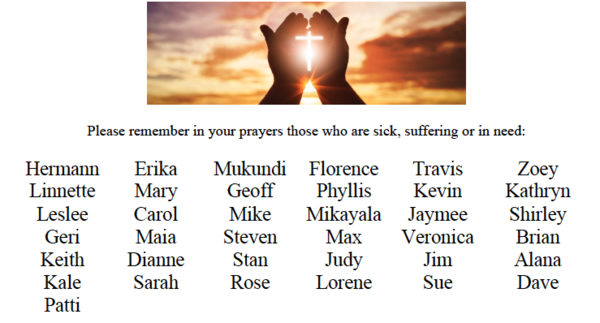 Diocesan Prayers