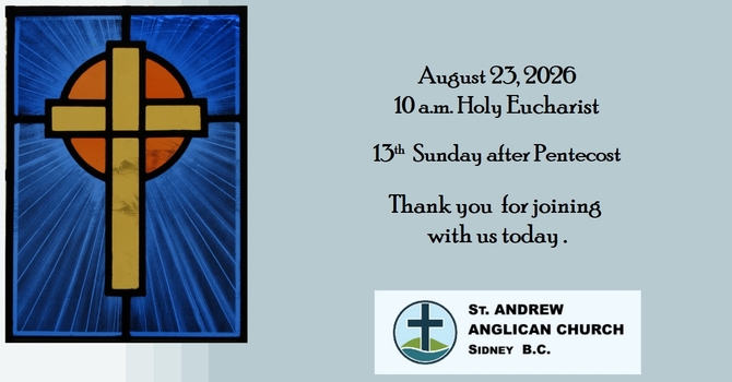 August 23, 2026  10 a.m. Holy Eucharist image