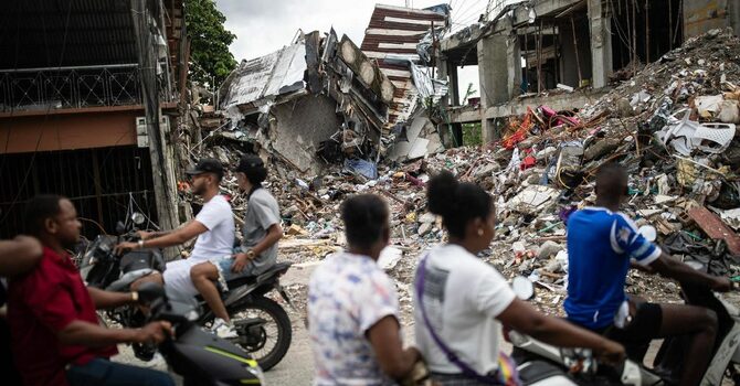 Colombia earthquake:  image