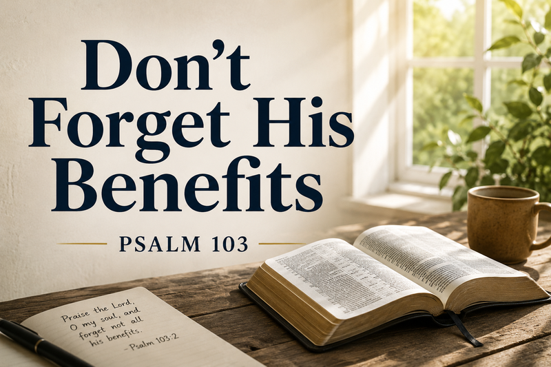 Don’t Forget His Benefits