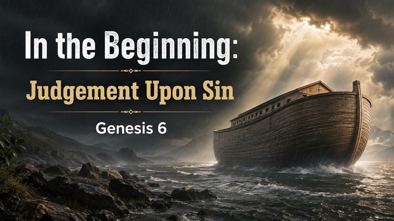 In the Beginning: Judgement upon Sin