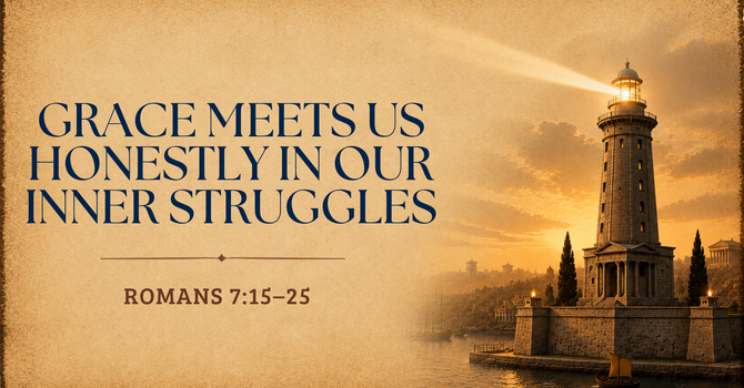Grace Meets Us Honestly in Our Inner Struggles