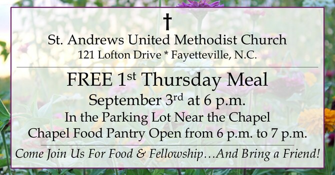 1st Thursday Community Meal