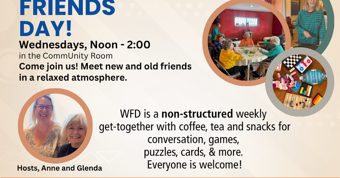 Wednesday Friends Day!