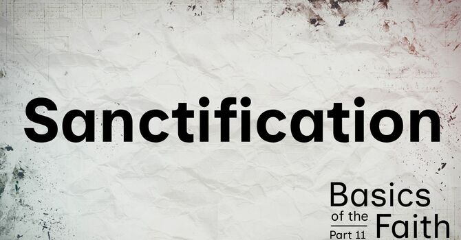Sancification