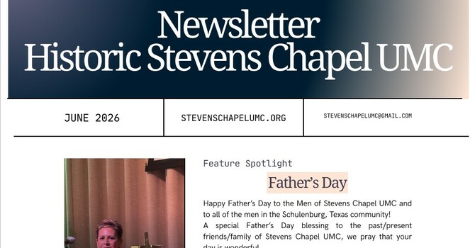 June 2026 - Newsletter image