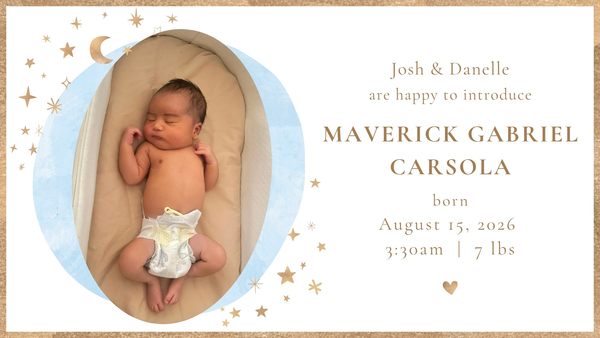 Welcome, Baby Maverick!