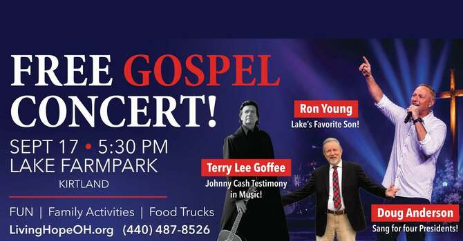 FREE Gospel Concert at Lake Farmpark