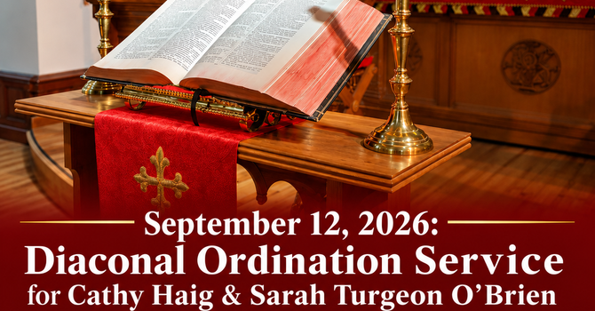 Ordination to the Sacred Order of Deacons: 
