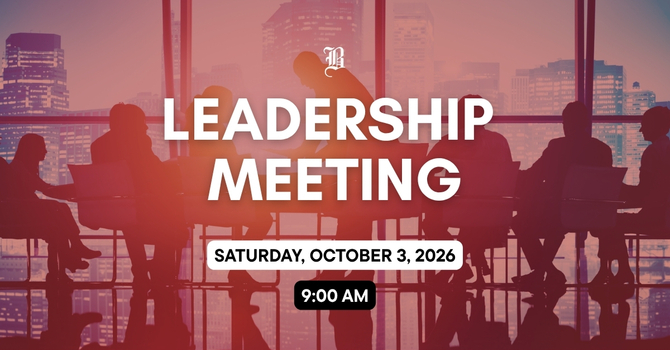 Leadership Meeting