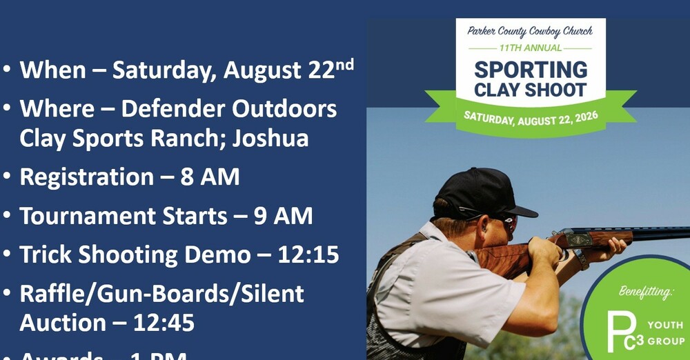 PC3 11th Annual Sporting Clay Shoot