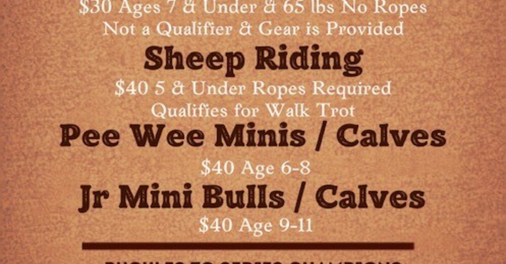 Mutton Bustin