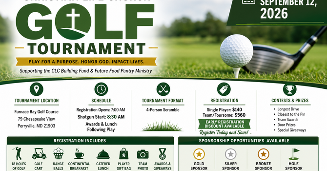 5th Annual Christian Life Church Golf Tournament