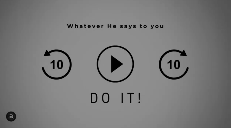 Whatever He Says to You, Do It!