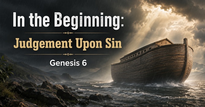 In the Beginning: Judgement upon Sin