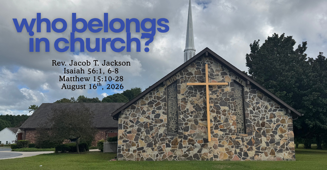 Who Belongs in Church?