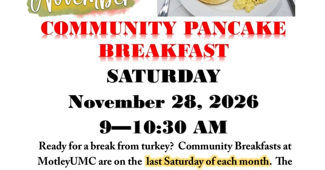 November Community Breakfast