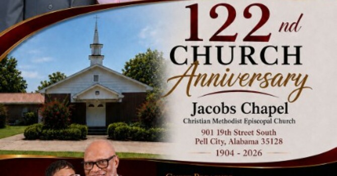122st Church Anniversary