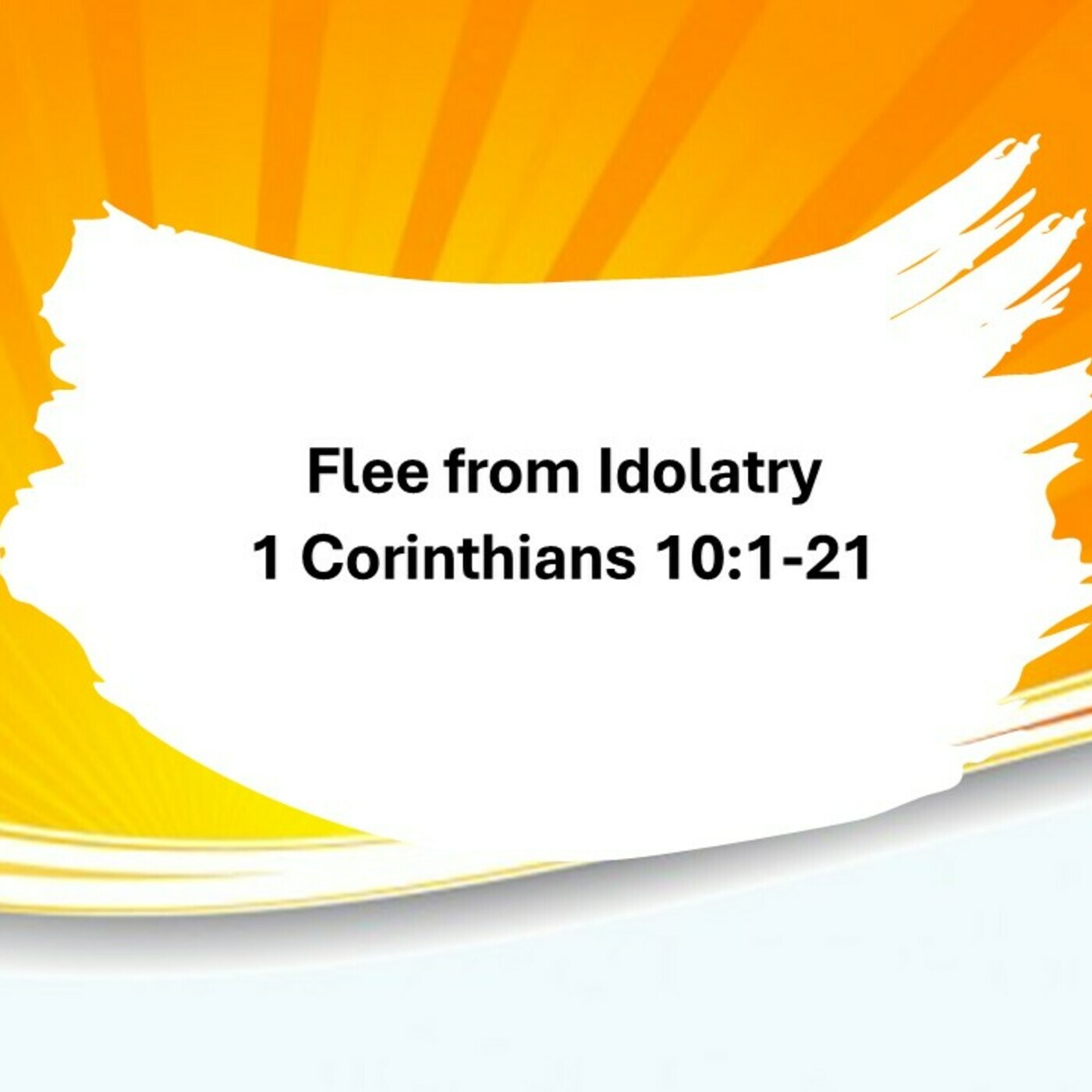 Flee Idolatry episode artwork