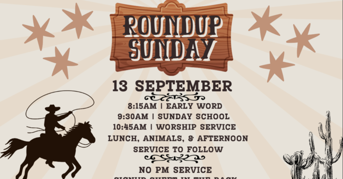 Roundup Sunday