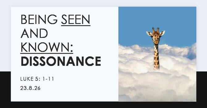 Being Seen And Known: Dissonance