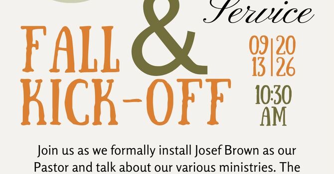 Installation Service/Fall Kick-Off