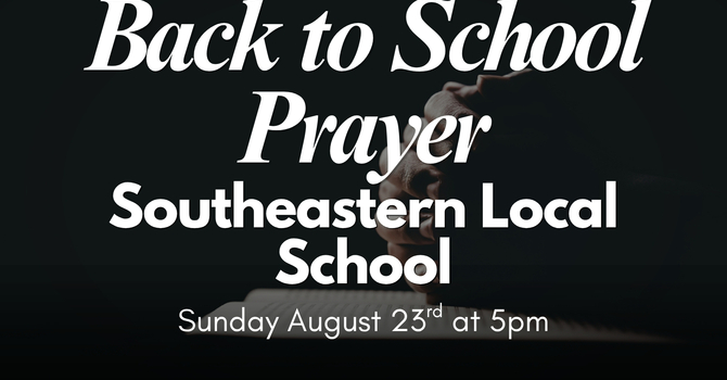 Back to School Prayer