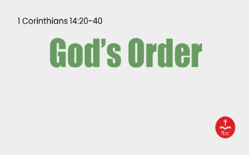 God's Order