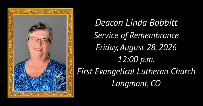 Deacon Linda Bobbitt Service of Remembrance
