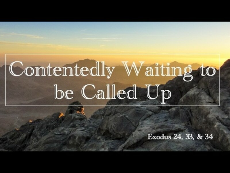 Contentedly Waiting to be Called Up
