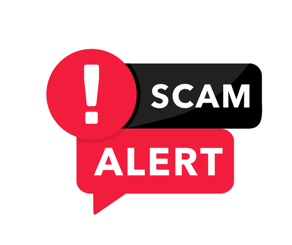 Email scam warning