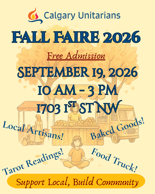 Fall Faire September 19, 2026