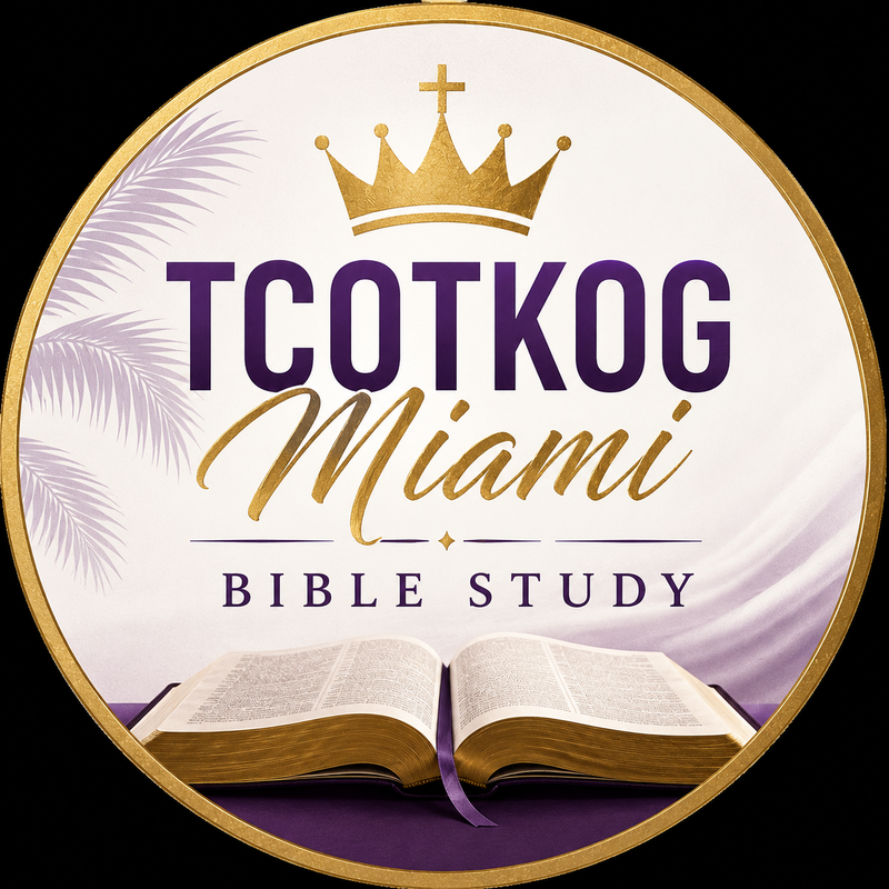 Tuesday Night Bible Study 7/7/26