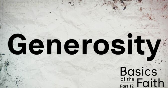Generosity