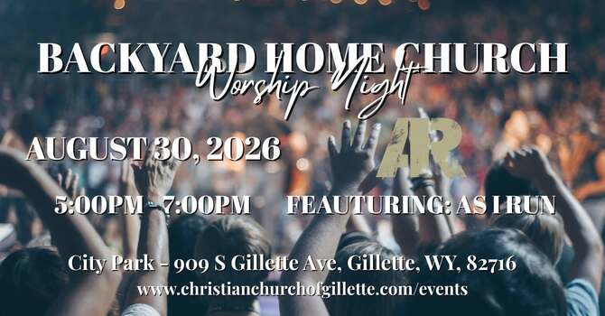 Backyard Home Church Worship Night