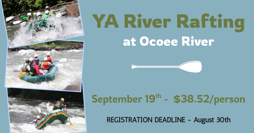 Young Adults Water Rafting