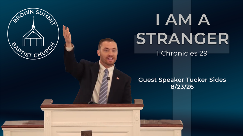 I am a Stranger