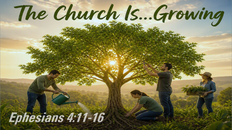 The Church Is...Growing