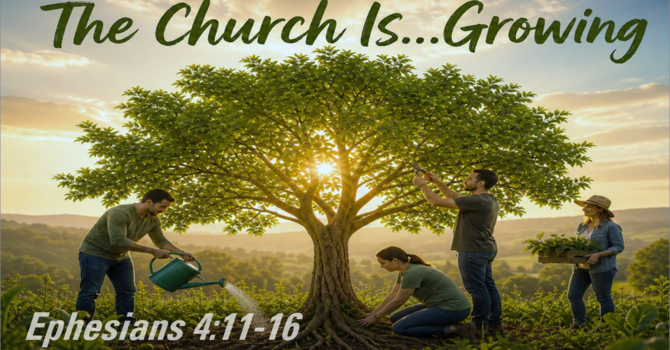 The Church Is...Growing