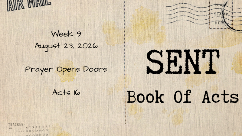 Sent Week 9