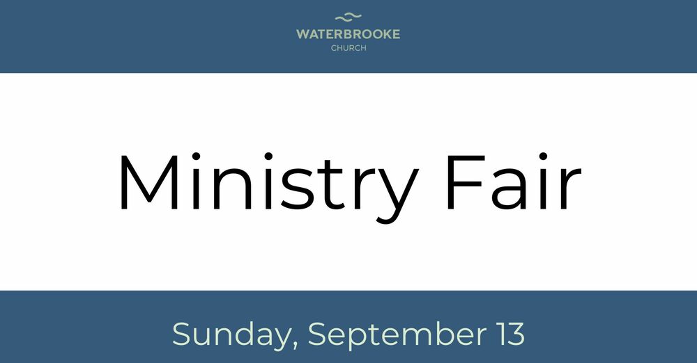 Ministry Fair