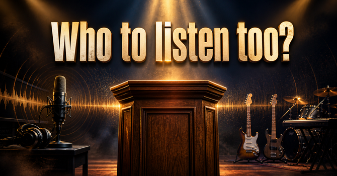 "Who To Listen Too"