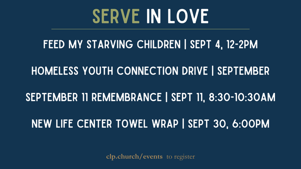 Serve in Love