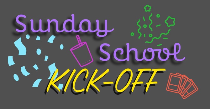 Sunday School Kick-Off