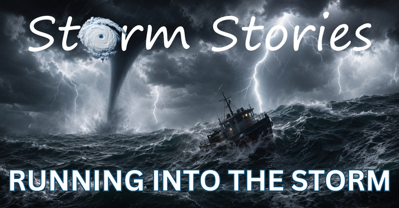 RUNNING INTO THE STORM