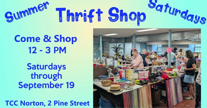 Thrift Store Summer Saturdays