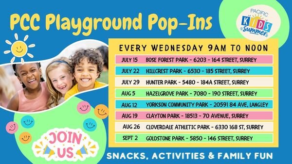 Pacific Kids Playground Pop-Ins