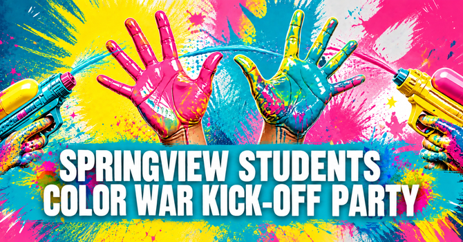 Springview Students Color Wars Kick Off Party