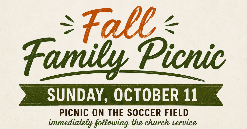 Fall Family Picnic